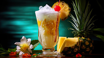 Piña Colada Cocktail Drink, food, Pina Colada HD wallpaper