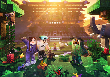 Minecraft Adidas Map, video game, Minecraft, Adidas, crossover HD wallpaper