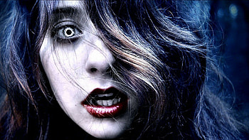 Vampire girl , Mysterious beauties HD wallpaper