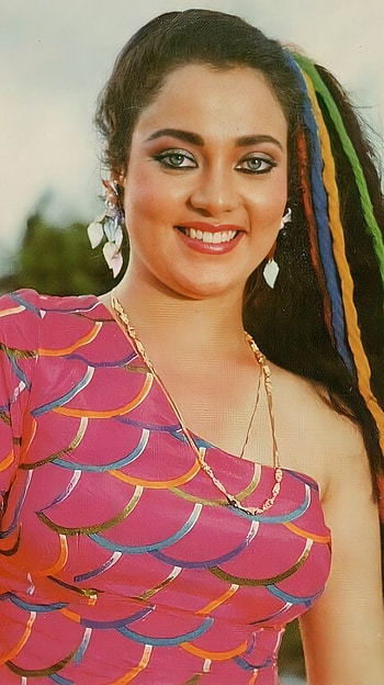 Mandakini, bollywood actress, vintage HD phone wallpaper