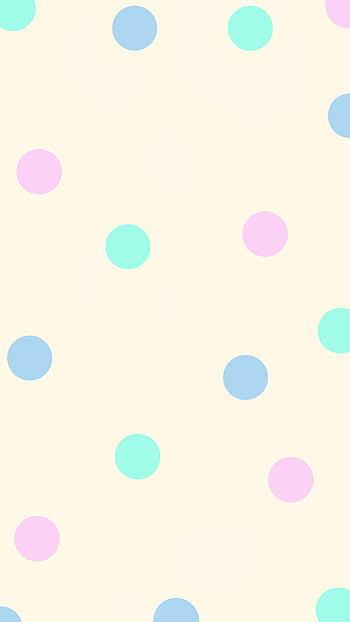 Apple lock screen, Polka Dot , aesthetics, Sleek and stylish HD phone wallpaper