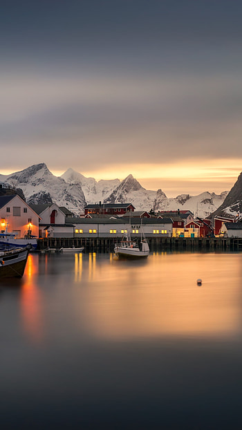 Reine on Lofoten, graphy HD phone wallpaper