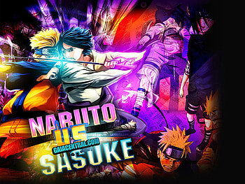 Naruto and Sasuke, purple, fight, anime, boys HD wallpaper