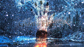 Game Of Thrones Logo Art, game-of-thrones, tv-shows, artist HD wallpaper