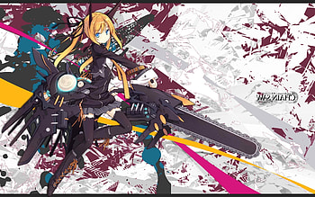 anime, Mecha Girls, Thigh highs, Original Characters / and Mobile Backgrounds HD wallpaper