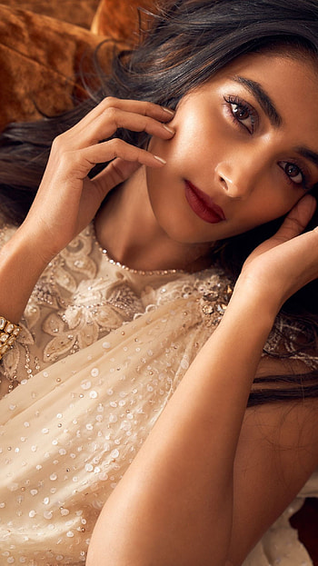 Pooja Hegde, telugu actress HD phone wallpaper