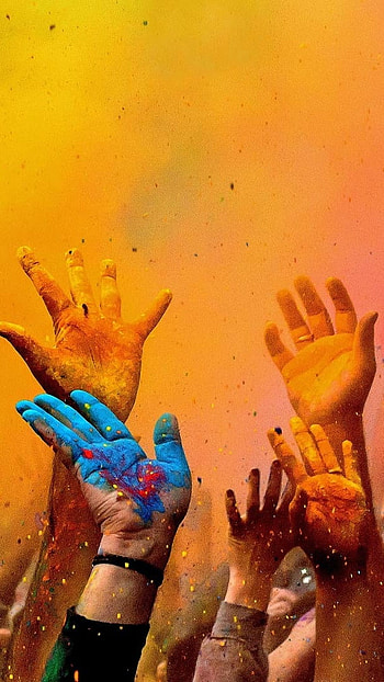Happy Holi, Dance, Holi HD phone wallpaper