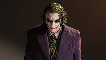 Joker Heath Ledger 2023, joker, heath-ledger, superheroes, artwork, digital-art, artist HD wallpaper