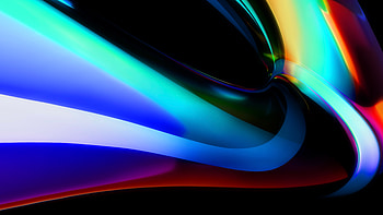 Light Stream Blue Big Sur, big-sur, computer, abstract, stock, apple HD wallpaper