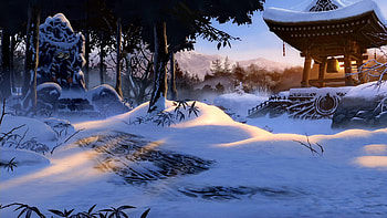 Granblue Fantasy Versus: Rising Snowy Temple, video game, Granblue Fantasy: Versus Rising HD wallpaper
