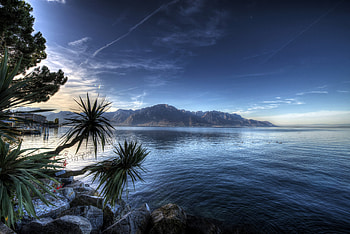 Beautiful Scenery, sky, nature, water, mountain HD wallpaper