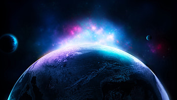 Abstract, Shine, Light, Glow, Cloud, Sphere HD wallpaper