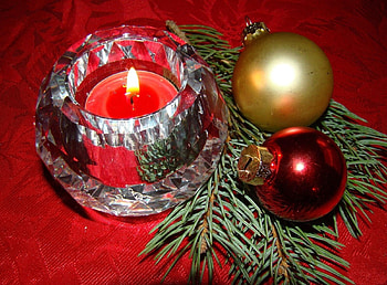 Holidays, Holiday, Branch, Needles, Christmas Decorations, Christmas Tree Toys, Balls, Candle, Attributes HD wallpaper