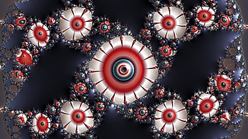 Trippy Psychedelic Fractal, trippy, psychedelic, aesthetic, Abstract, fractal HD wallpaper