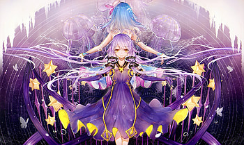 Stardust, vocaloid, anime girl HD wallpaper