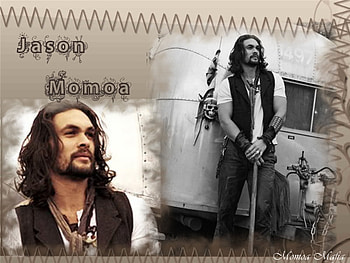 Jason Momoa, actor, momoa mafia, vintage HD wallpaper