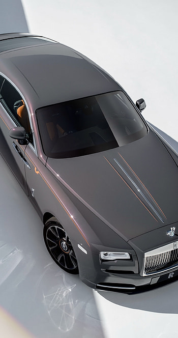 Rolls-Royce Wraith, Luminary collection, Grey car, Samsung Galaxy HD phone wallpaper