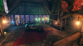 Valheim house, Valheim, Cozy, house, viking, video game HD wallpaper
