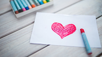 Love Heart Sketch, love, heart, sketch, artist HD wallpaper