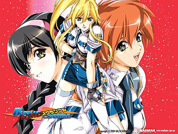 Burn Up Cramble, series, walls, anime, battles, future HD wallpaper