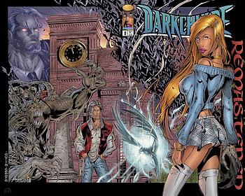 DarkChylde, strage, blond, woman HD wallpaper