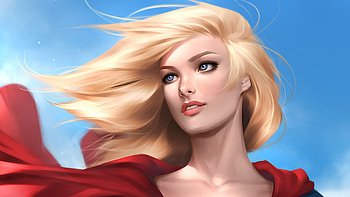Supergirl Arts, supergirl, superheroes, digital-art, artwork HD wallpaper