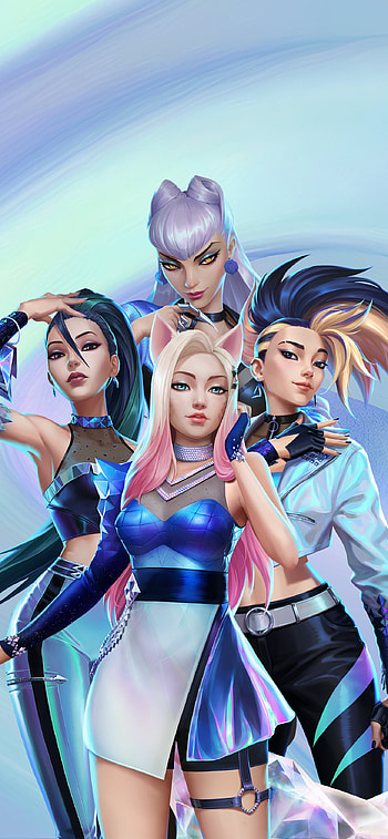 K/DA ALL OUT 4 Shot, K/DA, K-pop, Akali (League Of Legends), Evelynn (League Of Legends), Kai'Sa (League of Legends), Ahri (League Of Legends), video game, League Of Legends HD phone wallpaper