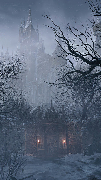 Castle Dimitrescu, Resident Evil Village HD phone wallpaper