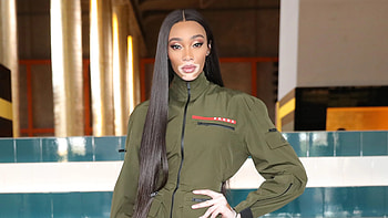 Winnie Harlow, Flies economy, Internet explodes, Grazia HD wallpaper