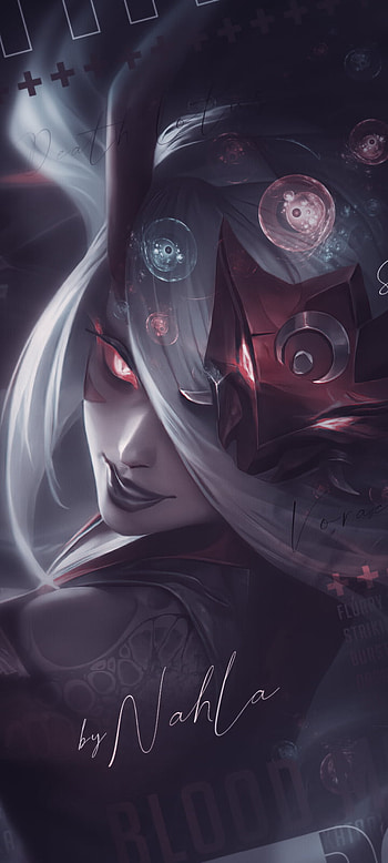 Katarina Blood Moon -, video game, League Of Legends HD phone wallpaper