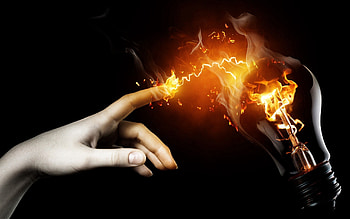 Shine, Light, Hand, Miscellanea, Miscellaneous, Lamp, Finger, Current HD wallpaper
