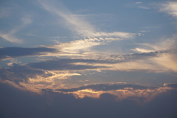 Nature, Sunset, Sky, Clouds HD wallpaper