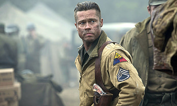 Brad Pitt, Celebs, Fury, Military tank HD wallpaper
