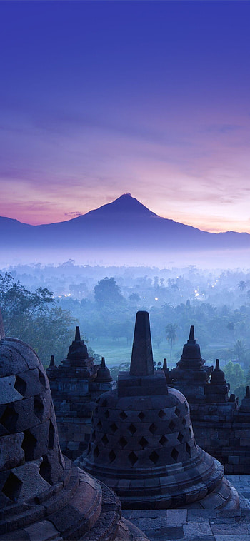 Best Borobudur HD phone wallpaper
