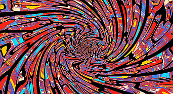 Headache Spiral Ultra : Vivid Abstract Swirl, Abstract, colorful, swirling pattern, psychedelic HD wallpaper