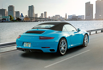 Porsche, Cars, Back View, Rear View, 911, Carrera S HD wallpaper