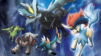 Kyurem, Sword of justice, Movie fanart, Legendary Pokemon HD wallpaper