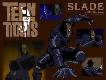 Slade, brown, titans, teen HD wallpaper