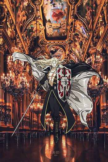 Alucard Castlevania, art HD phone wallpaper