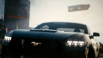 Ford Mustang GT, Cyberpunk 2077, Cyberpunk 2077: Phantom Liberty, Ford Mustang GT HD wallpaper