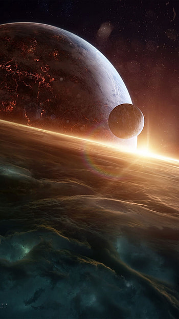 Space, Sun HD phone wallpaper