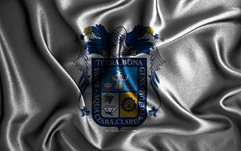 Aguascalientes flag, , silk wavy flags, mexican states, Day of Aguascalientes, fabric flags, Flag of Aguascalientes, 3D art, Aguascalientes, North America, States of Mexico, Aguascalientes 3D flag, Mexico HD wallpaper