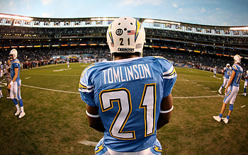 Efren Montilla, San Diego Chargers, Ladainian Tomlinson HD wallpaper