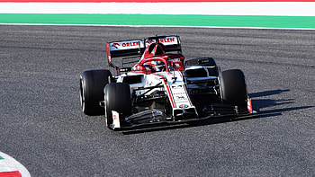 Alfa Romeo Racing C39, Kimi Raikkonen HD wallpaper