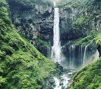 Kegon Falls, Nikko, Tochigi, Japan, nikko, japan, trees, waterfall, nature, mountains HD wallpaper