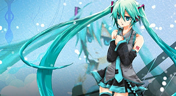 Hatsune Miku, awesome, headsets, artistic, nice, digital, cg, hatsune, aqua eyes, white, art, twintail, thigh highs, girl, singer, aqua, anime girl, anime, pretty, twin tail, virtual, stockings, blue, black, song, heads, leggings, cute, vocaloid, beauty, miku, music, vocaloids, reflection, thighhighs, amazing, stunning, program, skirt, beautiful, diva, aqua hair, cool, idol, micro HD wallpaper