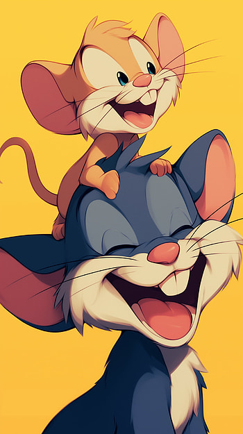 Tom and Jerry Friendship HD phone wallpaper