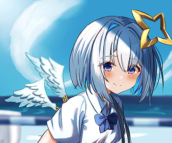 Amane Kanata, hololive, Amane Kanata, Anime, Virtual Youtuber HD wallpaper
