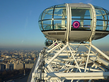 London Eye, Interesting facts, Insider tips, German travel guide HD wallpaper
