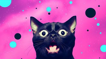 Funny Cat Face, cat, funny HD wallpaper